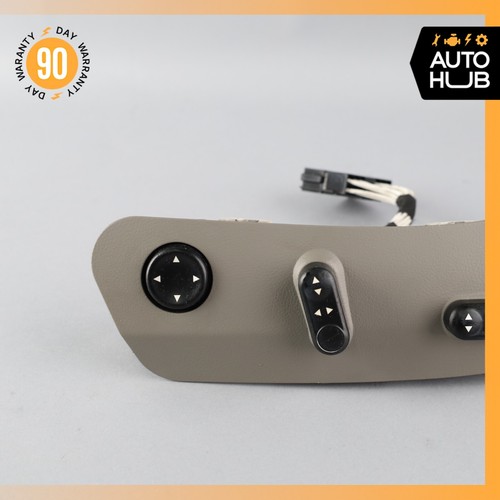 03-13 Maserati Quattroporte M139 Front Right Seat Control Switch Gray OEM 75k - Picture 3 of 10