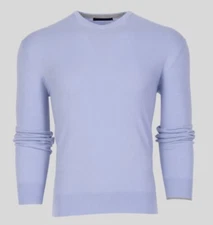 Greyson Cheyenne V Neck Sweater-Men's-Heron Blue-Brand New w/Tags-Retail $199