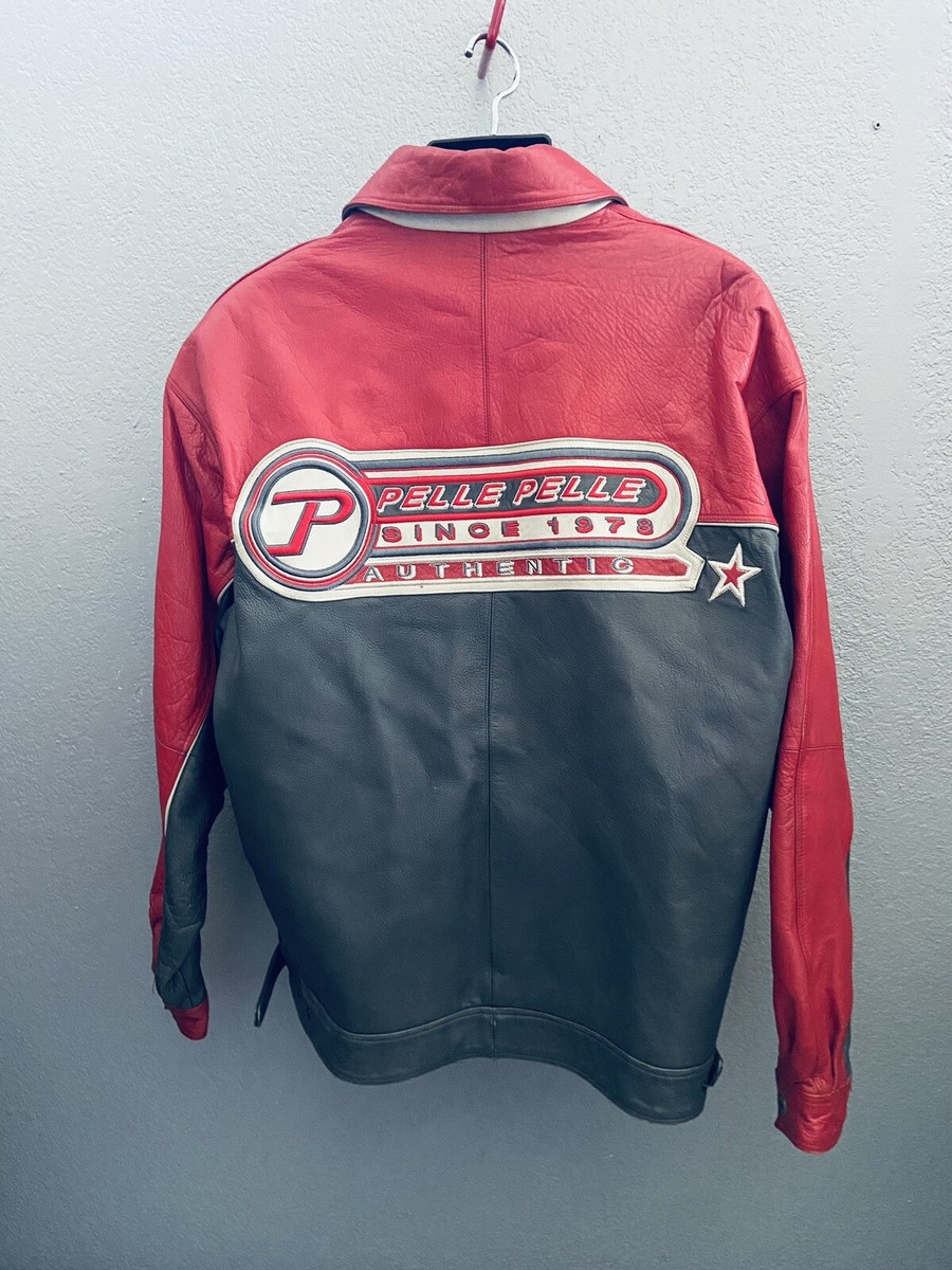 Marc Buchanan Vintage Pelle Pelle Men's Leather Jacket - XL Marc Buchanan Vintage Pelle Pelle Men's Leather Jacket - XL