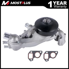 Engine Water Pump w/ Gasket For Cadillac Escalade Chevy Silverado GMC Sierra