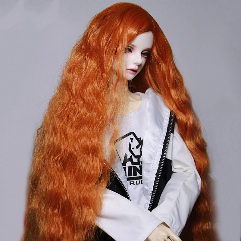 1/3 1/4 1/6 1/8 Bjd SD Doll Wig Long Big Wavy Hair Many Color High