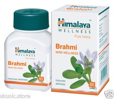 10 X Herbal Brahmi Pure Herbs Bacopa Monnieri Long Expiry 60 Tablets