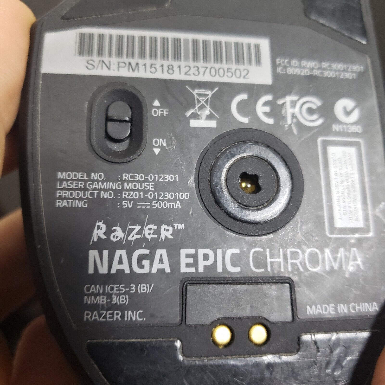 Razer Naga Epic (RC30-005101) 879862002084