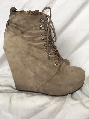aldo wedge ankle boots