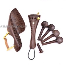 1set High quality 4/4 violin wenge wood accessories parts fittin
