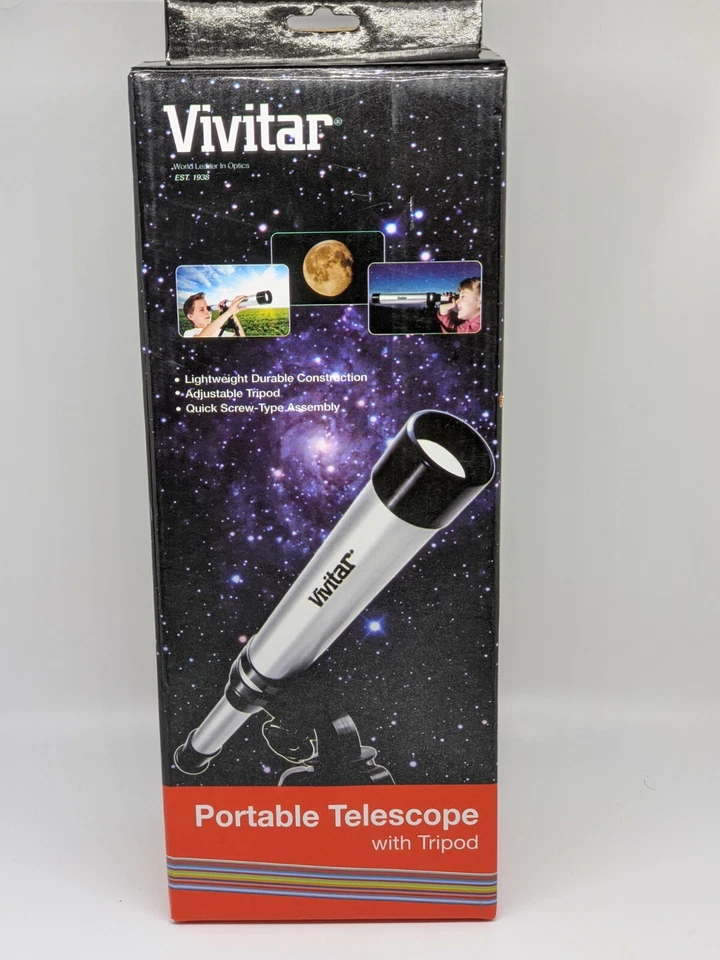 Vivitar Portable Telescope With Tripod Perfect Gor Kid. Perfect Child Gift - Image 2 of 4