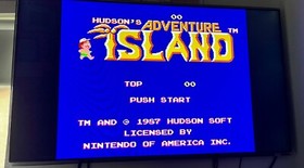HUDSON'S ADVENTURE ISLAND | NINTENDO NES 1988 | AUTHENTIC + TESTED + CLEANED