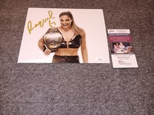 Raquel Rodriguez Signed 8x10 Jsa Wwe Nxt Aka Raquel Gonzalez