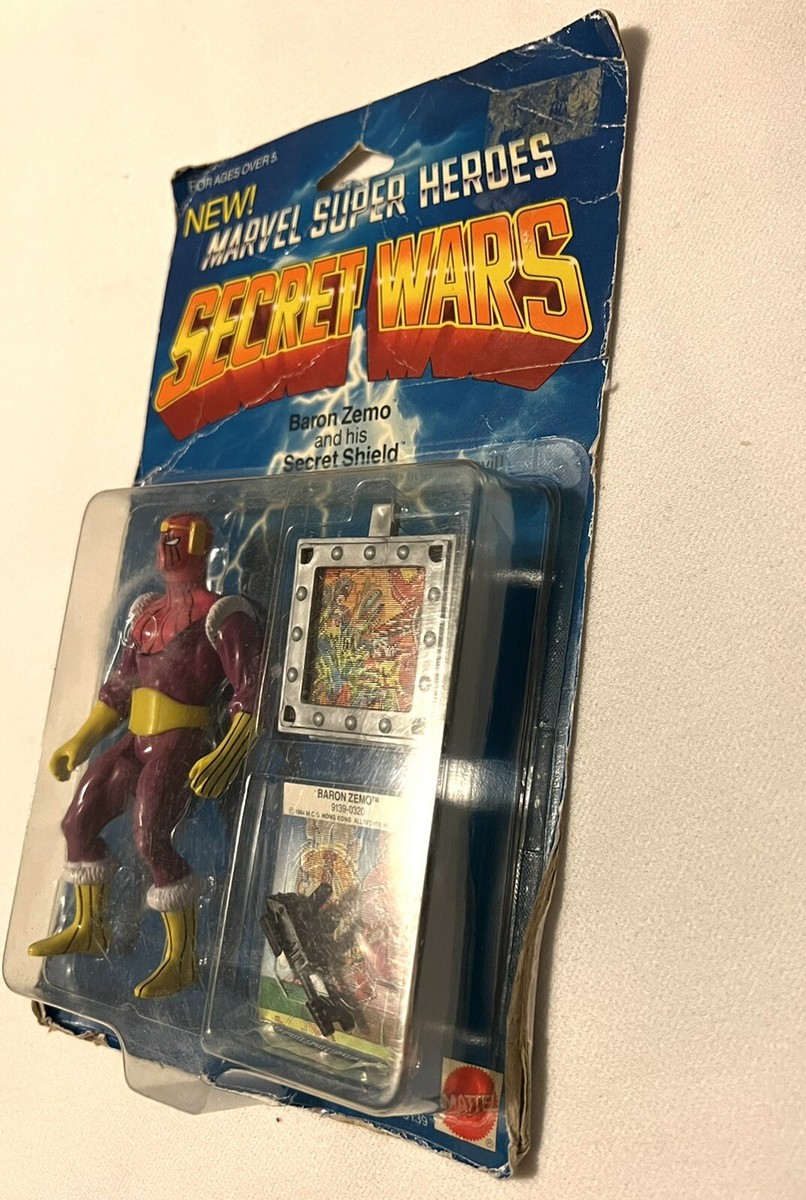 Mattel 1984 Marvel Secret Wars Baron Zemo Vintage Action Figure