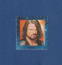 AJ STYLES 2019 WWE PMG Mini Sticker Wrestling A.J. The Bullet Club TNA NJPW!