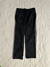 Jumping Beans Boy Sz M 5/6 Black With White Striped Activewear Pants