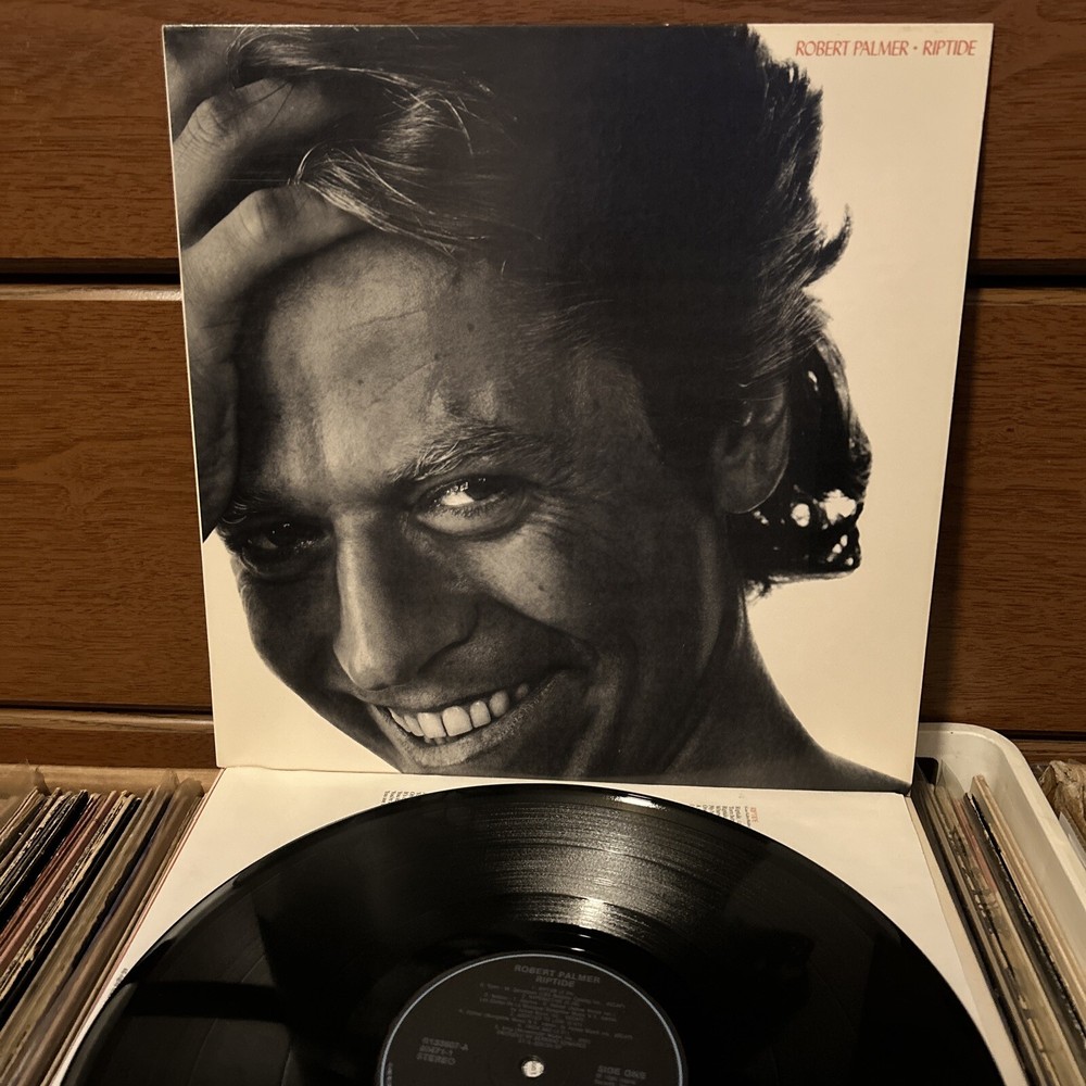 Robert Palmer ‎– Riptide 1985 Vinyl LP - 90471-1 / EX