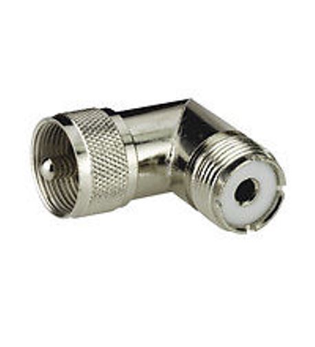 Uhf/Pl Winkeladapter - Uhf/Pl Stecker -> Uhf/Pl Buchse-image