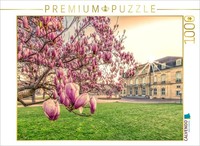 Calvendo Puzzle Magnolia Blossom On The Stuttgart Schlossplatz | 1000 Pieces, Fi
