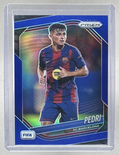 Pedri 2025 Panini Prizm FIFA #244 Blue /199