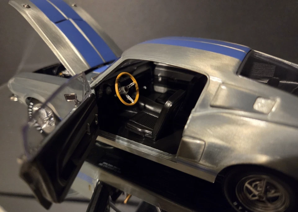 NEW! Greenlight, 1967 Ford Mustang Shelby GT500 1:24 Diecast, LIMITED EDITION - Image 4 of 4