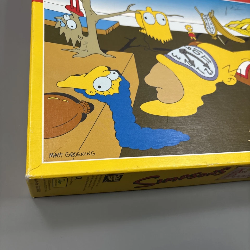 Rompecabezas de arte Los Simpson a la Salvador Dalí raro - faltan 3 piezas leer descripción Foto 4 de 4