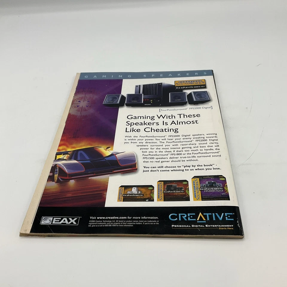 2001 March Computer Games Magazine # 124 Dungeon Siege Wizardry 8 - Image 3 of 3