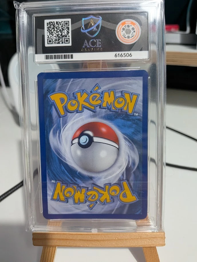 Mewtwo EX 163/162 Secret Full Art Breakthrough Holo - Ace 8 NM-MT - Image 2 of 3