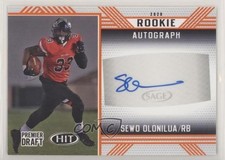 2020 Sage Hit Rookie Auto Orange Sewo Olonilua #A33 Auto
