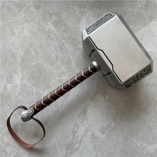 Figura Hammer Mjolnir Stormbreaker Modelo de Metal Juguetes Regalo