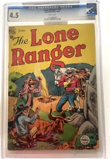 The Lone Ranger #16 CGC 4.5 Dell Publishing 1949 Western Comic Golden Age