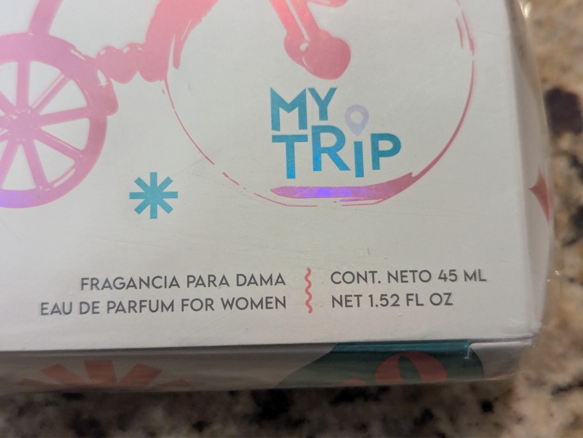 Zermat Women's My Trip EDP Spray Perfume Fragrance 1.52 fl oz exp