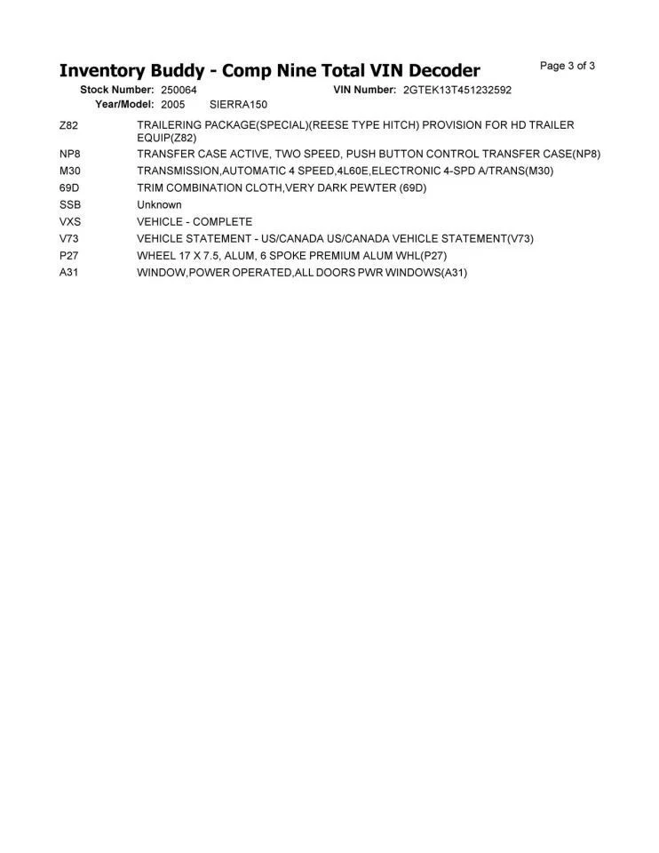 ABS Pump Anti-Lock Brake Part 4 Wheel ABS Below Cab Fits 05 SIERRA 1500 PICKUP 2 Foto 4 de 4