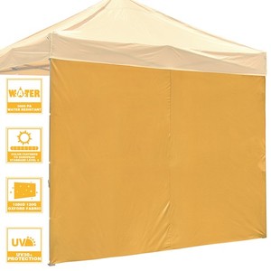 InstaHibit Universal Sidewall UV30+ Fits 10x10ft Canopy Garden Picnic 1 Piece