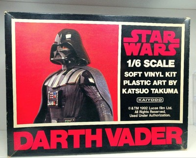 Kaiyodo 1 6 Star Wars Darth Vader Soft Vinyl Kit