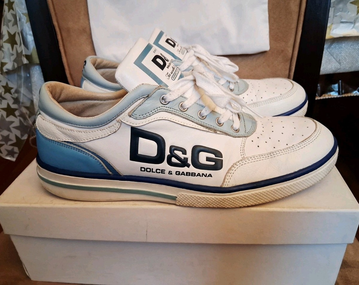 🤩 Rare Dolce & Gabbana Sneakers/shoes Low Top Vintage D&G Mens SZ