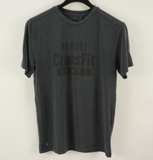 Nobull Crossfit Games 2021 Men's Large Short Sleeve Gray Logo Crew Gym T-Shirt