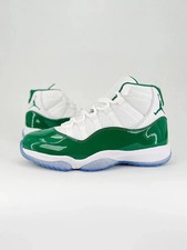 Jordan 11 white green Men's Size US 7-12 NEW