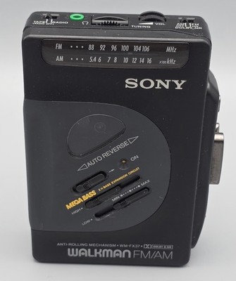 SONY Walkman WM-FX37 mit Radio Megabass