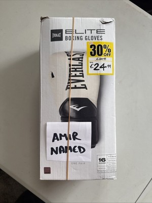 Everlast Elite Training Boxhandschuhe 16oz AMIR Named UVP 34,99£ Gym Mitt