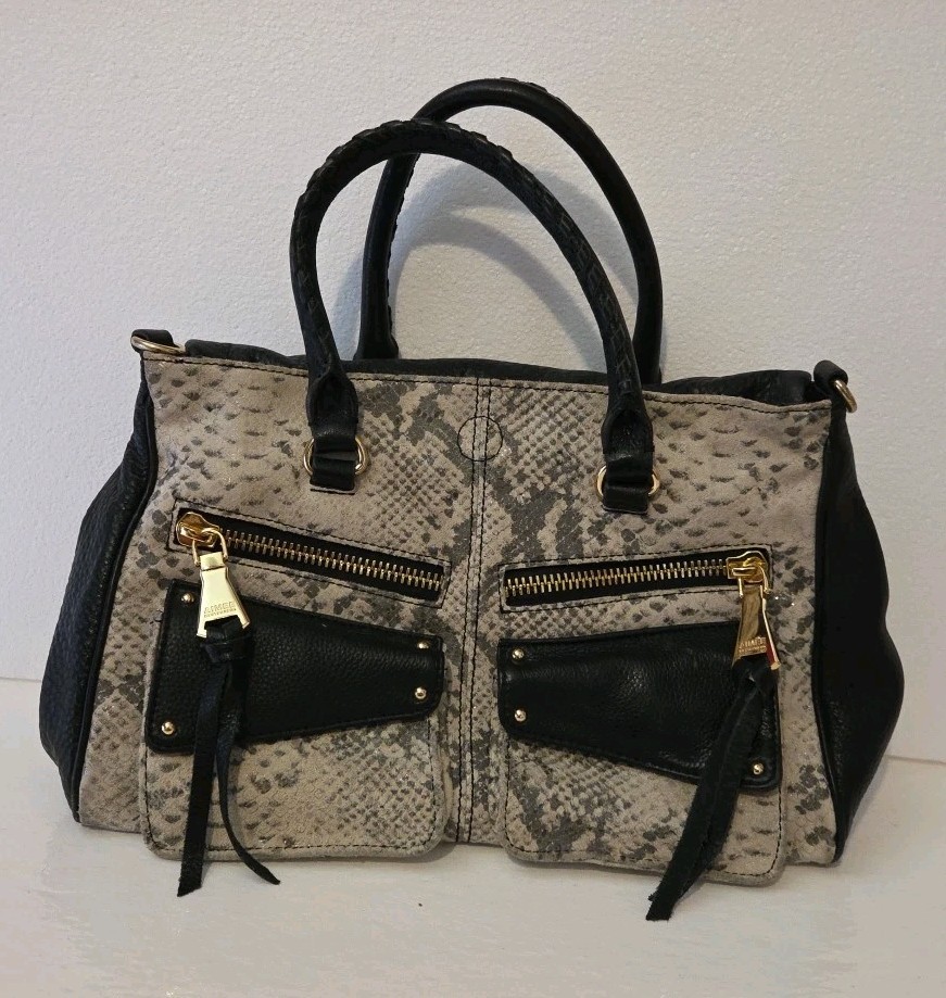 AIMEE KESTENBERG Python Snakeskin Prints  Shoulde… - image 1