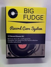 BRAND NEW Big Fudge Vinyl Record Cleaning Kit -Open Box - Free domestic Shipping