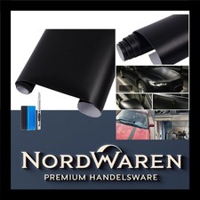 Auto Folie, Selbstklebend, Vinylfolie, Schutzfolie, Schwarz, Carbondesign, 50...