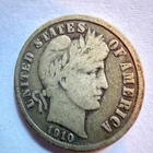 1910 Barber Liberty Dime FINE from private collection SEE MY OTHER COINS
