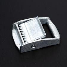 1 Inch Nickel Plated Press Cam Buckles Closeout, 10 Pack
