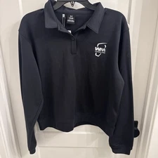 Waste Management Under Armour Long Sleeve Polo Phoenix Open Youth Large NWT