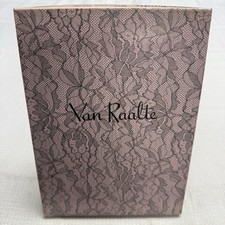 4-Vtg 50s VAN RAALTE Nines Sheer Toffee 10 Nylon Hose Stockings Seams New 1 Box