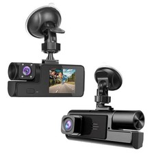 1080P Dual Dash Camera for Car Front and Inside Dual Dash Cam Without Card