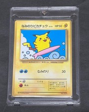 1997 COROCORO COMICS PROMO #25 SURFING PIKACHU GLOSSY POKEMON JAPANESE