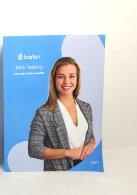 2023-2024 Barbri Uniform Bar Review MEE Testing Multistate Essay Exam UBE