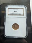 1911 INDIAN HEAD $2.50 QUARTER EAGLE GOLD NGC AU55