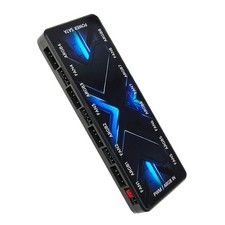 ARGB and PWM Fan Hub Controller, 8-Port 5V 3-Pin ARGB and 12V 4-Pin PWM PC Ca...