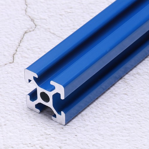 4 Pcs t Slot 2020 Aluminum Extrusion Profile 100mm 4 inch, Anodized Blue - Bild 4 von 6
