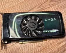 EVGA GeForce GTX 550 Ti 1GB GDDR5 PCIe Video Card 01G-P3-1557-KR - Working