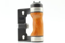  Near MINT PENTAX 6x7 67 67II Wood Hand Grip From JAPAN